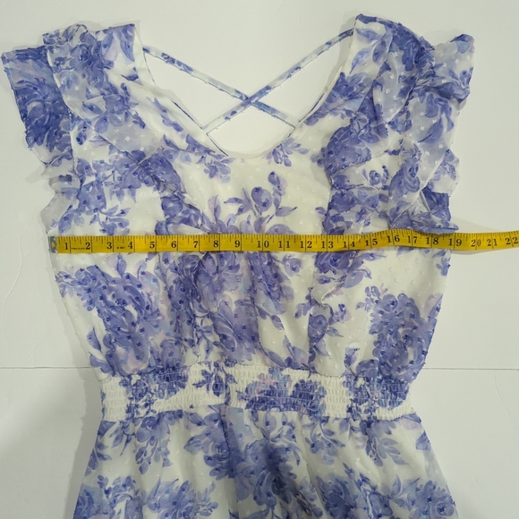 Floral Print Women's Dress - Picture 14 of 16